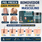Crema Depilatoria para Hombre - Piel suave y sin vellos en minutos - Almega Colombia - vista 3