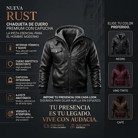 Chaqueta Rust Premium - Eleva Tu Estilo