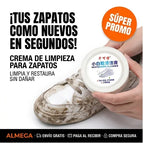 Crema de Limpieza para Zapatos — Tus Zapatos Como Nuevos en Segundos