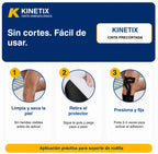 Kinetix PRO Cinta para Rodilla x 10 - Alivia el dolor y recupera tu movilidad - Almega Colombia - vista 4