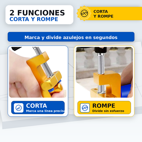 Cortador de Vidrio y Cer�mica 2 en 1 - Cortes Perfectos Sin Esfuerzo - Almega Colombia - vista 2