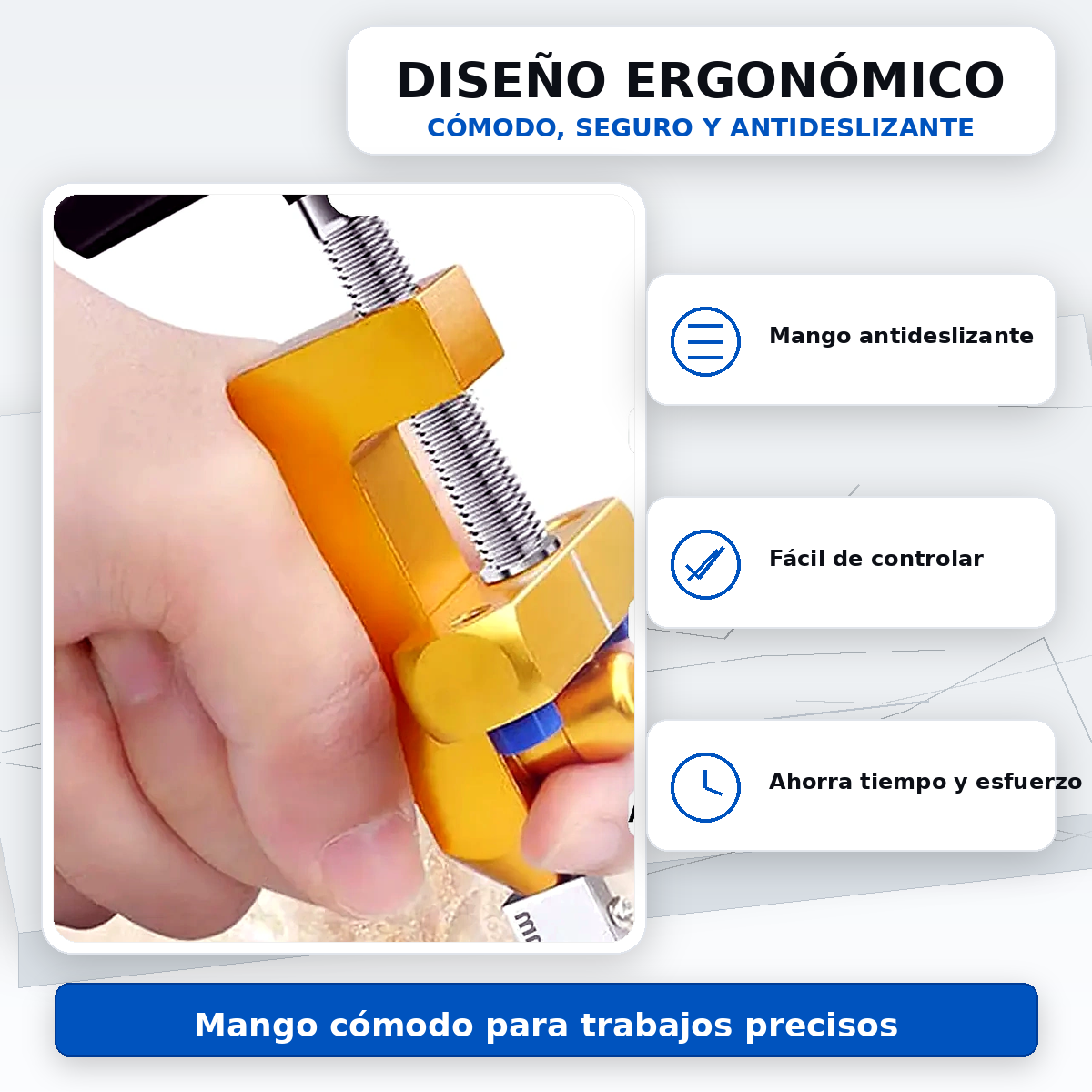 Cortador de Vidrio y Cerámica 2 en 1 — Cortes Perfectos Sin Esfuerzo