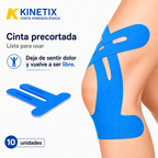 Kinetix PRO Cinta para Rodilla x 10 - Alivia el dolor y recupera tu movilidad - Almega Colombia - vista 1