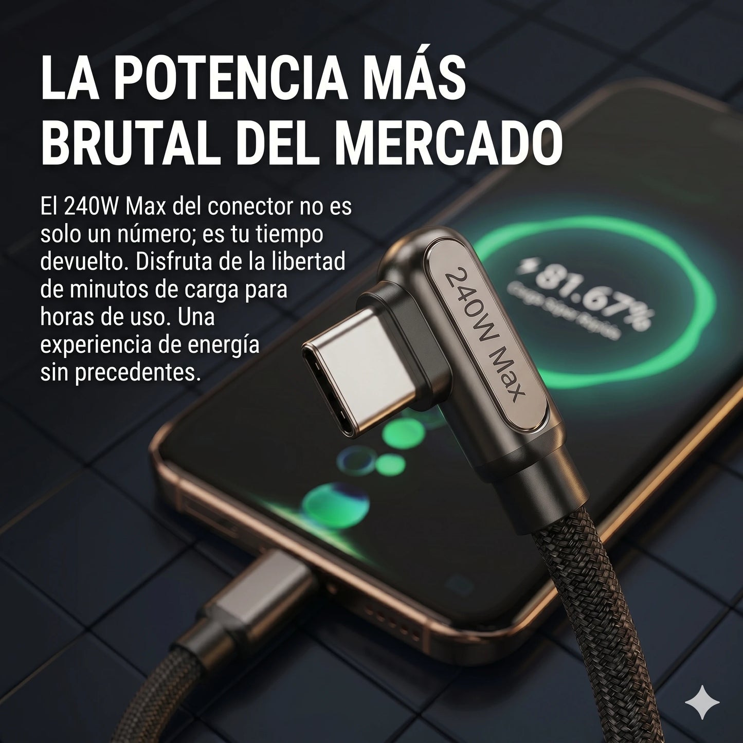 Boost Charger - Cargador Soporte Ultrarrápido: Batería al 100% con manos libres