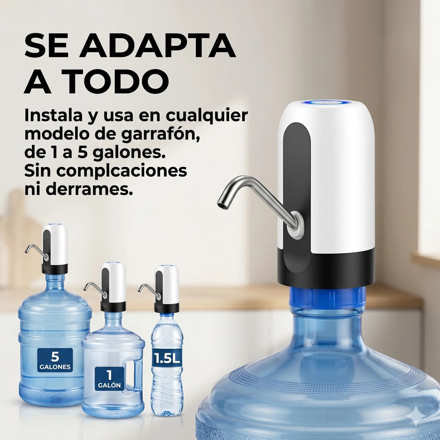 Dispensador de Agua Automático - Sirve Agua Sin Esfuerzo