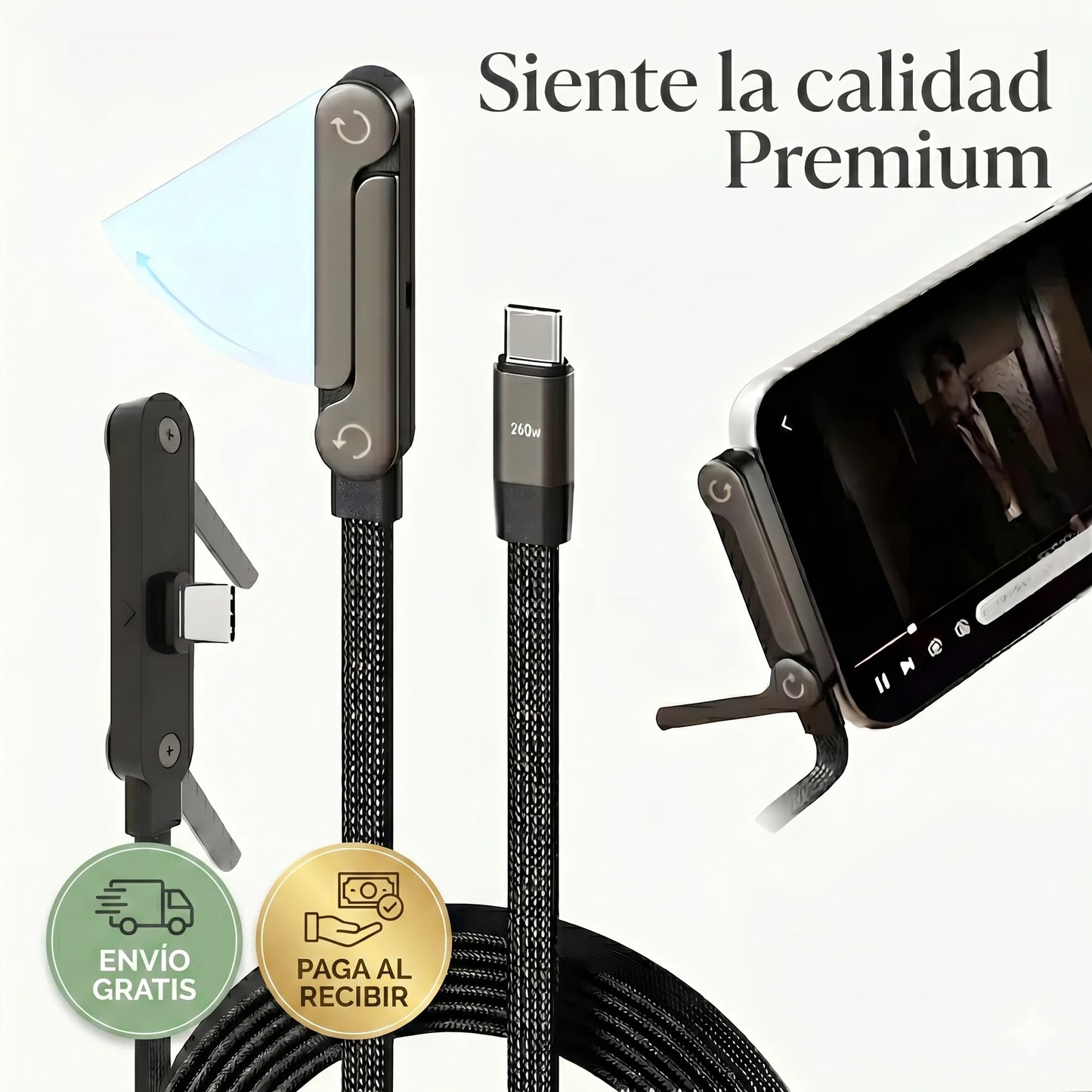 Boost Charger - Cargador Soporte Ultrarrápido: Batería al 100% con manos libres