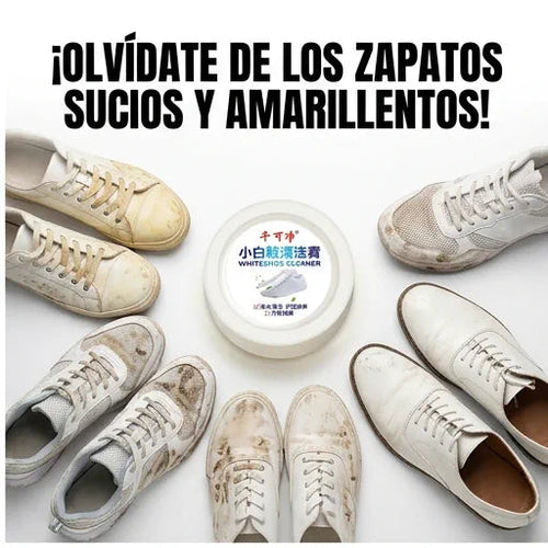 Crema de Limpieza para Zapatos — Tus Zapatos Como Nuevos en Segundos