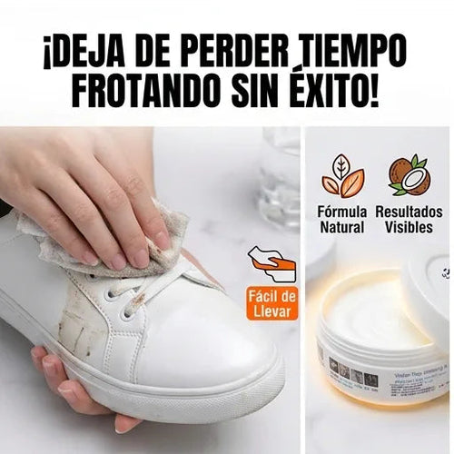 Crema de Limpieza para Zapatos — Tus Zapatos Como Nuevos en Segundos