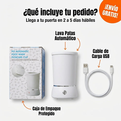 PataFresh™ — Limpiador de Patas Automático