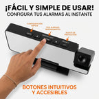 Reloj Despertador LED con Proyector — Proyecta la Hora en tu Techo