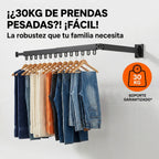 Tendedero de Ropa Plegable 360° — Recupera el Espacio de tu Hogar