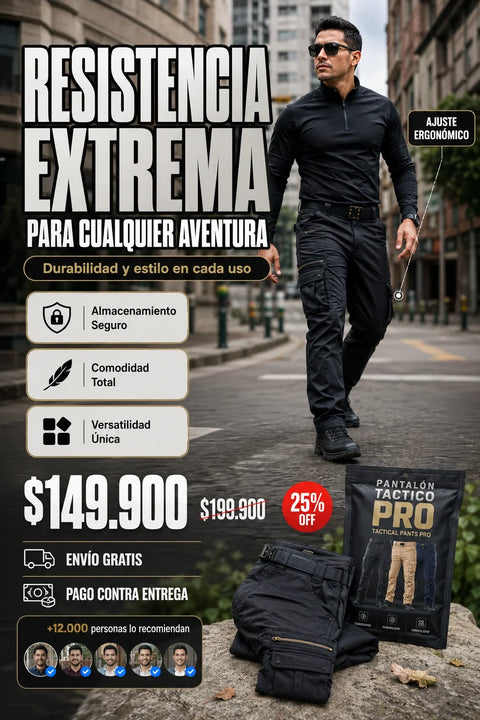Pantalón Táctico Pro