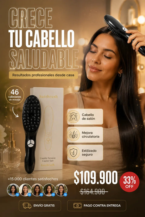 Cepillo Terapia Capilar Spa